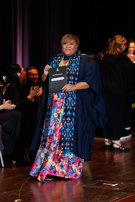 Photo from the TWoA Tāmaki Makaurau 2023 Graduations (Ceremony 1 @ 10am), held at the Due Drop Events Centre, Manukau, Auckland, New Zealand on Wednesday, 7 June, 2023. Photo: Mike Walen / KeyImagery Photography. Copyright: © Te Wānanga o Aotearoa.