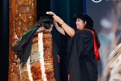 Photo from the TWoA Tainui 2025 Graduations (Ceremony 3 @ 10am) held at Claudelands Event Centre in Hamilton, Waikato, New Zealand on Wednesday, 30 April, 2025. Photography by Mike Walen / KeyImagery Photography. Copyright: © 2025 Te Wānanga o Aotearoa.