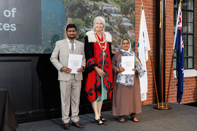 Photo from the HCC NZ Citizenship Ceremony 2 (Afternoon) held at The Atrium, Wintec/Te Pukenga, Hamilton, Waikato, New Zealand at 3:30pm on Monday, 11 March, 2024. Photo: Mike Walen / KeyImagery Photography. Copyright: © Hamilton City Council.