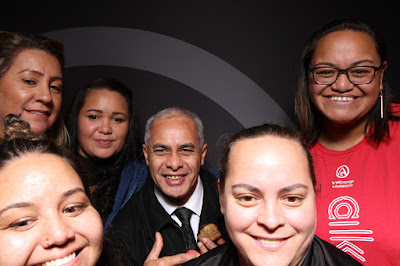 Booth photo from the TWoA Tainui 2019 Graduations (Ceremony 2),  held at Hamilton Boys' High School, Hamilton, New Zealand. Taken: Wednesday 17 April 2019. Photo: InstaBooth / KeyImagery Photography. Copyright: © Te Wānanga o Aotearoa.