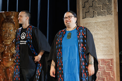 Photo from the TWoA Tainui 2024 Graduations (Ceremony 1 @ 10am), held at the Claudelands Event Centre in Hamilton, Waikato, New Zealand on Tuesday, 23 April, 2024. Photo: Mike Walen / KeyImagery Photography. Copyright: © Te Wānanga o Aotearoa.