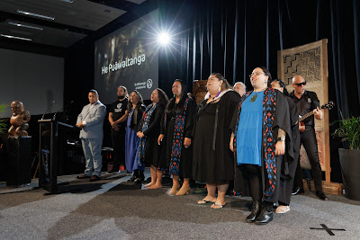 Photo from the TWoA Tainui 2024 Graduations (Ceremony 1 @ 10am), held at the Claudelands Event Centre in Hamilton, Waikato, New Zealand on Tuesday, 23 April, 2024. Photo: Mike Walen / KeyImagery Photography. Copyright: © Te Wānanga o Aotearoa.