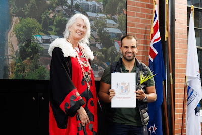 Photo from the HCC NZ Citizenship Ceremony (Morning) held in The Atrium, Wintec/Te Pukenga, Hamilton, Waikato, New Zealand at 10:00am on Monday, 12 February, 2024. Photo: Mike Walen / KeyImagery Photography. Copyright: © Hamilton City Council.