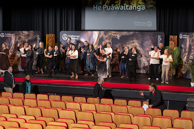 Photo from the TWoA Whirikoka 2024 Graduation (Gisborne), held at the War Memorial Theatre, Gisborne, East Coast, New Zealand on Wednesday, 16 April, 2025. Photo by Alick Saunders for KeyImagery Photography. Copyright: © 2025 Te Wānanga o Aotearoa.