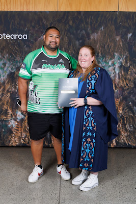 Photo from the TWoA Tāmaki Makaurau 2023 Graduations (Ceremony 6 @ 8pm), held at the Due Drop Events Centre, Manukau, Auckland, New Zealand on Thursday, 8 June, 2023. Photo: Mike Walen / KeyImagery Photography. Copyright: © Te Wānanga o Aotearoa.