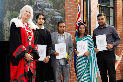 Photo from the HCC NZ Citizenship Ceremony (Morning) held in The Atrium, Wintec/Te Pukenga, Hamilton, Waikato, New Zealand at 10:00am on Monday, 12 February, 2024. Photo: Mike Walen / KeyImagery Photography. Copyright: © Hamilton City Council.