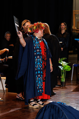 Photo from the TWoA Tāmaki Makaurau 2023 Graduations (Ceremony 1 @ 10am), held at the Due Drop Events Centre, Manukau, Auckland, New Zealand on Wednesday, 7 June, 2023. Photo: Mike Walen / KeyImagery Photography. Copyright: © Te Wānanga o Aotearoa.