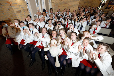 Photo from Waikato Diocesan House Singing 2022, held at Waikato Diocesan, Hamilton, New Zealand on Friday, 2 July, 2022. Photo: Mike Walen / KeyImagery Photography. Copyright: © Waikato Diocesan School for Girls.