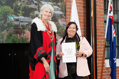 Photo from the HCC NZ Citizenship Ceremony 2 (Afternoon) held at The Atrium, Wintec/Te Pukenga, Hamilton, Waikato, New Zealand at 3:30pm on Monday, 11 March, 2024. Photo: Mike Walen / KeyImagery Photography. Copyright: © Hamilton City Council.