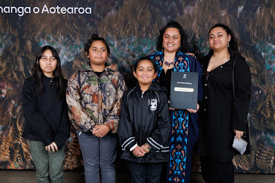 Photo from the TWoA Tāmaki Makaurau 2023 Graduations (Ceremony 6 @ 8pm), held at the Due Drop Events Centre, Manukau, Auckland, New Zealand on Thursday, 8 June, 2023. Photo: Mike Walen / KeyImagery Photography. Copyright: © Te Wānanga o Aotearoa.
