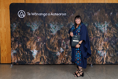 Photo from the TWoA Tāmaki Makaurau 2023 Graduations (Ceremony 6 @ 8pm), held at the Due Drop Events Centre, Manukau, Auckland, New Zealand on Thursday, 8 June, 2023. Photo: Mike Walen / KeyImagery Photography. Copyright: © Te Wānanga o Aotearoa.