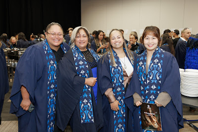 Photo from the TWoA Tainui 2024 Graduations (Ceremony 1 @ 10am), held at the Claudelands Event Centre in Hamilton, Waikato, New Zealand on Tuesday, 23 April, 2024. Photo: Mike Walen / KeyImagery Photography. Copyright: © Te Wānanga o Aotearoa.