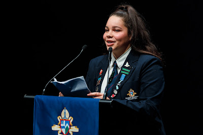 Photo from Waikato Diocesan House Singing 2021, held at Claudelands Event Centre, Hamilton, New Zealand, on Friday 2 July 2021.  Photo: Mike Walen / KeyImagery Photography. Copyright: © Waikato Diocesan School for Girls.