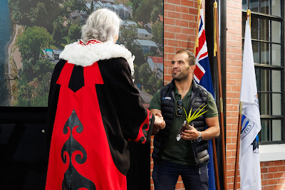Photo from the HCC NZ Citizenship Ceremony (Morning) held in The Atrium, Wintec/Te Pukenga, Hamilton, Waikato, New Zealand at 10:00am on Monday, 12 February, 2024. Photo: Mike Walen / KeyImagery Photography. Copyright: © Hamilton City Council.