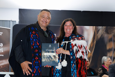 Photo from the TWoA Te Tai Tokerau (Kaitaia) 2025 Graduation held at Te Kura Kaupapa Maori o Pukemiro in Kaitaia, Northland, New Zealand on Monday, 14 April, 2025. Photo by Mike Walen / KeyImagery Photography. Copyright: © 2025 Te Wānanga o Aotearoa.