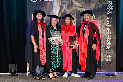 Photo from the TWoA Tainui 2025 Graduations (Ceremony 3 @ 10am) held at Claudelands Event Centre in Hamilton, Waikato, New Zealand on Wednesday, 30 April, 2025. Photography by Mike Walen / KeyImagery Photography. Copyright: © 2025 Te Wānanga o Aotearoa.