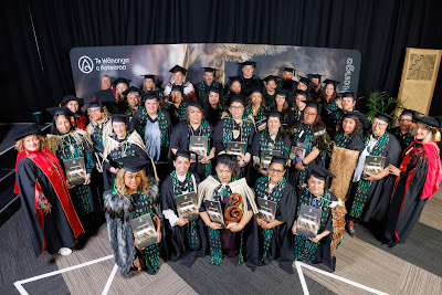 Photo from the TWoA Tainui 2025 Graduations (Ceremony 3 @ 10am) held at Claudelands Event Centre in Hamilton, Waikato, New Zealand on Wednesday, 30 April, 2025. Photography by Mike Walen / KeyImagery Photography. Copyright: © 2025 Te Wānanga o Aotearoa.