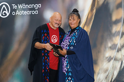Photo from the TWoA Waiariki 2025 Graduations (Waiwhero) held at the Distinction Hotel, Rotorua, Bay of Plenty, New Zealand on Friday, 9 May, 2025. Photography by Mike Walen / KeyImagery Photography. Copyright: © 2025 Te Wānanga o Aotearoa.