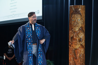 Photo from the TWoA Tainui 2024 Graduations (Ceremony 1 @ 10am), held at the Claudelands Event Centre in Hamilton, Waikato, New Zealand on Tuesday, 23 April, 2024. Photo: Mike Walen / KeyImagery Photography. Copyright: © Te Wānanga o Aotearoa.