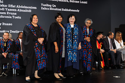 Photo from the TWoA Tāmaki Makaurau 2024 Graduations (Ceremony 4 @ 7pm), held at Church Unlimited, Glendene, Auckland, New Zealand on Tuesday, 25 June, 2024. Photo: Mike Walen / KeyImagery Photography. Copyright: © Te Wānanga o Aotearoa.