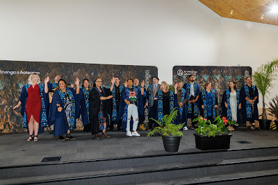 Photo from the TWoA Waiariki 2023 Graduations (Whakatāne), held at the Baptist Church, WHakatāne, Bay of Plenty, New Zealand on Wednesday, 17 May, 2023. Photo: Mike Walen / KeyImagery Photography. Copyright: © Te Wānanga o Aotearoa.
