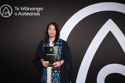 Photo from the TWoA Tāmaki Makaurau 2023 November Graduations (Ceremony 2 @ 6pm), held at the Due Drop Events Centre, Manukau, Auckland, New Zealand on Tuesday, 28 November, 2023. Photo: InstaBooth by KeyImagery Photography. Copyright: © Te Wānanga o Aotearoa.