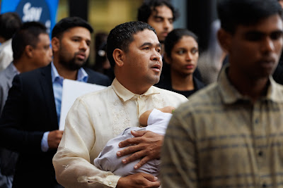 Photo from the HCC NZ Citizenship Ceremony (Morning) held in The Atrium, Wintec/Te Pukenga, Hamilton, Waikato, New Zealand at 10:00am on Monday, 12 February, 2024. Photo: Mike Walen / KeyImagery Photography. Copyright: © Hamilton City Council.
