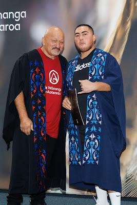 Photo from the TWoA Waiariki 2025 Graduations (Waiwhero) held at the Distinction Hotel, Rotorua, Bay of Plenty, New Zealand on Friday, 9 May, 2025. Photography by Mike Walen / KeyImagery Photography. Copyright: © 2025 Te Wānanga o Aotearoa.