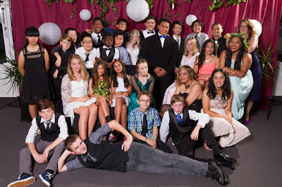 Photo from the Peachgrove Intermediate Year 8 Formal 2014 held at Peachgrove Intermediate, Hamilton, New Zealand, on Thursday 11 December 2014.  Photo: Mike Walen / KeyImagery Photography