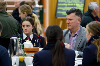 Photo from the 2021 Father/Daughter Breakfast held in the Nancy Light Hall at Waikato Diocesan in Hamilton, Waikato, New Zealand. Taken: Friday, 13 August 2021. Photography: Mike Walen / KeyImagery Photography. Copyright: © Waikato Diocesan School for Girls.