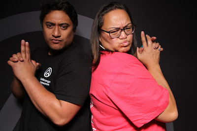 Booth photo from the TWoA Tainui 2019 Graduations (Ceremony 2),  held at Hamilton Boys' High School, Hamilton, New Zealand. Taken: Wednesday 17 April 2019. Photo: InstaBooth / KeyImagery Photography. Copyright: © Te Wānanga o Aotearoa.
