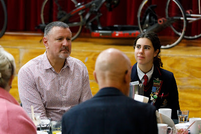 Photo from the 2021 Father/Daughter Breakfast held in the Nancy Light Hall at Waikato Diocesan in Hamilton, Waikato, New Zealand. Taken: Friday, 13 August 2021. Photography: Mike Walen / KeyImagery Photography. Copyright: © Waikato Diocesan School for Girls.