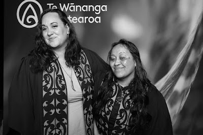 Booth photo from Ceremony 1 of the TWoA Tāmaki Makaurau 2025 Graduations (November Ceremonies) held at Church Unlimited, Glendene, Auckland, New Zealand at 12pm on Tuesday, 11 November, 2025. Photography by InstaBooth / KeyImagery Photography. Copyright: © 2025 Te Wānanga o Aotearoa.
