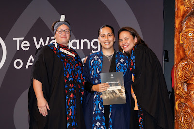 Photo from Ceremony 2 of the TWoA Tāmaki Makaurau 2025 Graduations (May 2025) held at the Mangere Arts Centre in Auckland, New Zealand on Monday, 26 May, 2025. Photo by Mike Walen / KeyImagery Photography. Copyright: © 2025 Te Wānanga o Aotearoa.