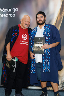 Photo from the TWoA Waiariki 2025 Graduations (Waiwhero) held at the Distinction Hotel, Rotorua, Bay of Plenty, New Zealand on Friday, 9 May, 2025. Photography by Mike Walen / KeyImagery Photography. Copyright: © 2025 Te Wānanga o Aotearoa.