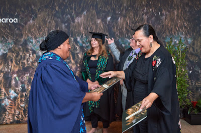 Photo from the TWoA Waiariki 2021 Graduations (Kawarau), held at Rautahi Marae117 Onslow Street, Bay of Plenty, New Zealand. Taken: Friday 21 May 2021. Photo: Alick Saunders for KeyImagery Photography. Copyright: © Te Wananga o Aotearoa.