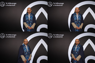 Photo from the TWoA Tāmaki Makaurau 2023 November Graduations (Ceremony 2 @ 6pm), held at the Due Drop Events Centre, Manukau, Auckland, New Zealand on Tuesday, 28 November, 2023. Photo: InstaBooth by KeyImagery Photography. Copyright: © Te Wānanga o Aotearoa.