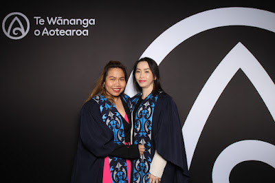 Photo from the TWoA Tāmaki Makaurau 2023 November Graduations (Ceremony 2 @ 6pm), held at the Due Drop Events Centre, Manukau, Auckland, New Zealand on Tuesday, 28 November, 2023. Photo: InstaBooth by KeyImagery Photography. Copyright: © Te Wānanga o Aotearoa.