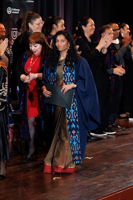 Photo from the TWoA Tāmaki Makaurau 2023 Graduations (Ceremony 1 @ 10am), held at the Due Drop Events Centre, Manukau, Auckland, New Zealand on Wednesday, 7 June, 2023. Photo: Mike Walen / KeyImagery Photography. Copyright: © Te Wānanga o Aotearoa.