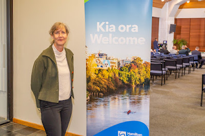 Photo from the 2022 Hamilton City Council Welcoming Week Launch held in the Reception Lounge at Hamilton City Council, Hamilton, Waikato, New Zealand. Taken: Friday, 9 September, 2022. Photography: Paul Melton for KeyImagery Photography. Copyright: © Hamilton City Council.