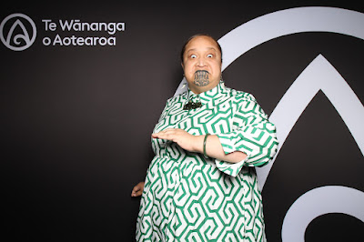 Photo from the TWoA Tāmaki Makaurau 2023 November Graduations (Ceremony 2 @ 6pm), held at the Due Drop Events Centre, Manukau, Auckland, New Zealand on Tuesday, 28 November, 2023. Photo: InstaBooth by KeyImagery Photography. Copyright: © Te Wānanga o Aotearoa.