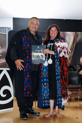 Photo from the TWoA Te Tai Tokerau (Kaitaia) 2025 Graduation held at Te Kura Kaupapa Maori o Pukemiro in Kaitaia, Northland, New Zealand on Monday, 14 April, 2025. Photo by Mike Walen / KeyImagery Photography. Copyright: © 2025 Te Wānanga o Aotearoa.