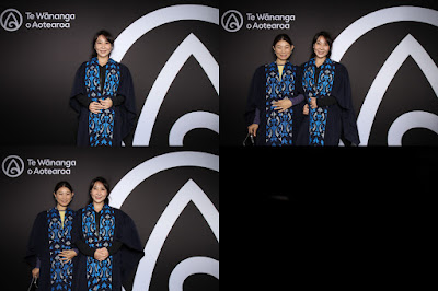 Photo from the TWoA Tāmaki Makaurau 2023 November Graduations (Ceremony 2 @ 6pm), held at the Due Drop Events Centre, Manukau, Auckland, New Zealand on Tuesday, 28 November, 2023. Photo: InstaBooth by KeyImagery Photography. Copyright: © Te Wānanga o Aotearoa.