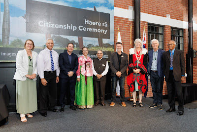 Photo from the HCC NZ Citizenship Ceremony 2 (Afternoon) held at The Atrium, Wintec/Te Pukenga, Hamilton, Waikato, New Zealand at 3:30pm on Monday, 11 March, 2024. Photo: Mike Walen / KeyImagery Photography. Copyright: © Hamilton City Council.