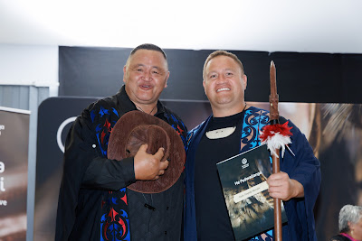 Photo from the TWoA Te Tai Tokerau (Kaitaia) 2025 Graduation held at Te Kura Kaupapa Maori o Pukemiro in Kaitaia, Northland, New Zealand on Monday, 14 April, 2025. Photo by Mike Walen / KeyImagery Photography. Copyright: © 2025 Te Wānanga o Aotearoa.