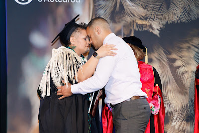 Photo from the TWoA Tainui 2025 Graduations (Ceremony 3 @ 10am) held at Claudelands Event Centre in Hamilton, Waikato, New Zealand on Wednesday, 30 April, 2025. Photography by Mike Walen / KeyImagery Photography. Copyright: © 2025 Te Wānanga o Aotearoa.