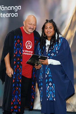 Photo from the TWoA Waiariki 2025 Graduations (Waiwhero) held at the Distinction Hotel, Rotorua, Bay of Plenty, New Zealand on Friday, 9 May, 2025. Photography by Mike Walen / KeyImagery Photography. Copyright: © 2025 Te Wānanga o Aotearoa.