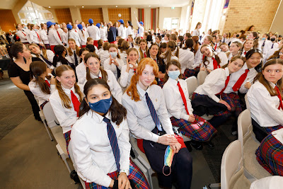 Photo from Waikato Diocesan House Singing 2022, held at Waikato Diocesan, Hamilton, New Zealand on Friday, 2 July, 2022. Photo: Mike Walen / KeyImagery Photography. Copyright: © Waikato Diocesan School for Girls.