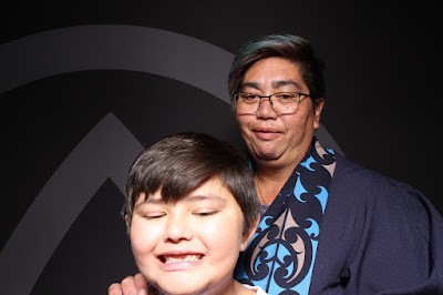 Booth photo from the TWoA Tainui 2019 Graduations (Ceremony 2),  held at Hamilton Boys' High School, Hamilton, New Zealand. Taken: Wednesday 17 April 2019. Photo: InstaBooth / KeyImagery Photography. Copyright: © Te Wānanga o Aotearoa.