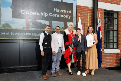 Photo from the HCC NZ Citizenship Ceremony 2 (Afternoon) held at The Atrium, Wintec/Te Pukenga, Hamilton, Waikato, New Zealand at 3:30pm on Monday, 11 March, 2024. Photo: Mike Walen / KeyImagery Photography. Copyright: © Hamilton City Council.